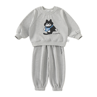 insbobo 儿童衣服男女宝宝童装春秋款卫衣2件套装