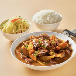 眉州东坡 贝贝南瓜土豆烧牛肉一人套餐兑换券·1张 1次券