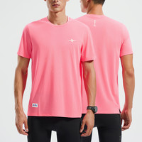 威量 运动短袖T恤 男女专业马拉松跑步透气训练健身速干衣服