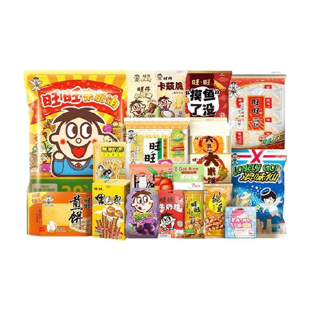 今日必买：旺旺 加油包膨化零食1kg