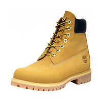 Timberland 户外男靴防水踢不烂真皮 10061W 10061W-小麦色 40 国码40