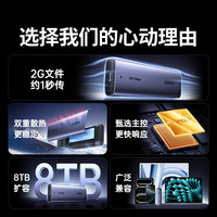 绿联M.2 NVMe/SATA固态移动硬盘盒20Gbps USB4硬盘盒40Gbps 兼容雷电3/4适用苹果Macmini笔记本SSD固态 M.2 NVMe/SATA【20Gbps】
