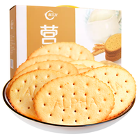 阿尔发 无糖营养饼干礼盒 800g 奶香味