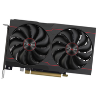 SAPPHIRE 蓝宝石 RX 6500 XT 4G D6 白金版 OC 显卡 4GB 黑色