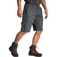 迪卡侬 工装短裤男夏季宽松中裤休闲薄款深灰色2XL-2022765