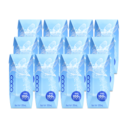 Jelley Brown NFC越南进口椰子水果汁饮料 200ml*12瓶