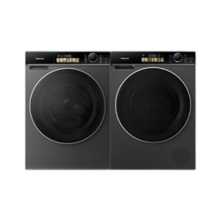 海信 棉花糖系列 WF12M4S+DH12M4S 热泵洗烘套装
