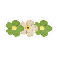 KAYE 异形花卉仿羊绒卧室床边毯家用长条垫子客厅房间加厚沙发短绒地毯 FYR