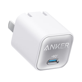Anker 30W氮化镓安心充PD快充 晨雾蓝