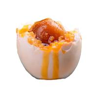 松爽润 咸鸭蛋新鲜鸭蛋腌制蛋黄流油红心松沙粽子馅烘焙即食盐蛋湖北特产 10枚-70克/个 熟咸鸭蛋