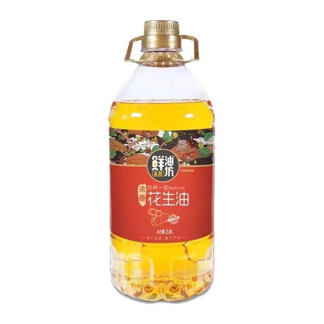 金胜 压榨一级浓香花生油 2.8L