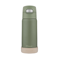 孔雀(Peacock)日本保温杯学生水杯316不锈钢儿童保温杯吸管杯孕妇杯子400ml DPA