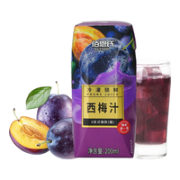 BAIENSHI 佰恩氏 西梅汁纤维高膳果蔬汁饮品 200ml*3瓶
