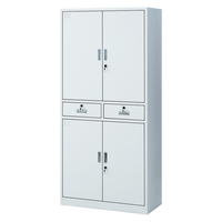 ZUOSHENG 佐盛 文件柜铁皮柜档案柜办公柜钢制资料柜储物柜铁二斗文件柜