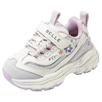 花影丨百丽童鞋女童老爹鞋春秋运动鞋2024百搭女宝休闲儿童鞋