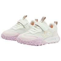 B.DuckB.Duck小黄鸭儿童运动鞋男童2024春季网眼透气防滑女童跑步鞋 米粉 27码 脚长15.5-16.0cm