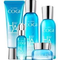  COGI/高姿 玻尿酸补水系列 补水保湿 护肤品套装+洁面+水+乳+精华+霜