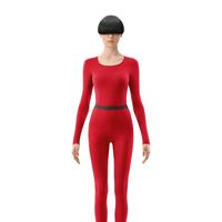 【所有女生】蕉内热皮301+男女士保暖套装 XXXL