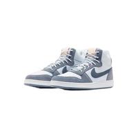 NIKE 耐克 Court Borough Mid Prem 女子运动板鞋 844907-005 白金色/军械蓝/白色/浅落日黄 36