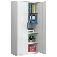 ZHONGWEI 中伟 不锈钢文件柜档案柜办公储物柜通三节201不锈钢