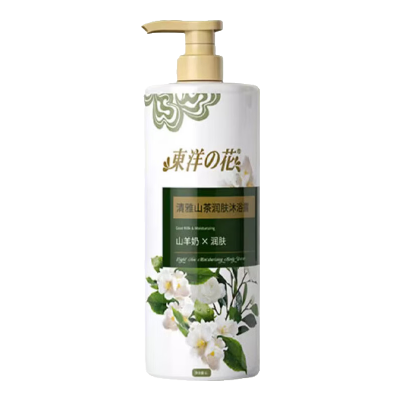 东洋之花 清雅山茶润肤沐浴露 1000ml