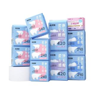 88VIP：月月舒 卫生巾 日夜用组合  90片
