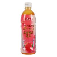 WAHAHA 娃哈哈 水蜜桃汁饮品 500g*9瓶