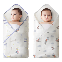 十月结晶婴儿双层包单春秋款85*85cm【2条装】新生儿产房包巾襁褓