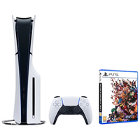 索尼（SONY）PS5 PlayStation5（轻薄版 1TB）光驱版 国行主机 PS5slim 游戏机+《拳皇15》国行游戏 光驱版+拳皇15