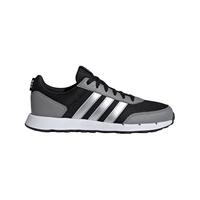 adidas 阿迪达斯 官方轻运动RUN50S女子简约复古舒适跑步运动鞋 黑色/灰色/银色 37