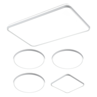 雷士 NVC   Lighting照明LED吸顶灯客厅灯具超薄大屏全光谱智能快装小白灯舒适光三室两厅 IP50全光谱智能三室两厅