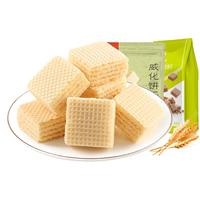 BESTORE 良品铺子 威化饼干 豆乳风味 118g