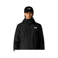 北面 男女款连帽冲锋衣夹克 NF0A7QEY男款-4H0-宇宙黑 L