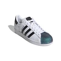 adidas 阿迪达斯 三叶草 SUPERSTAR 男女经典运动鞋 FW6387 黑色/白色 42