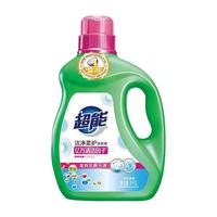 超能 洁净柔护洗衣液3kg 自然清香洗衣液持久亮丽天然椰子油生产