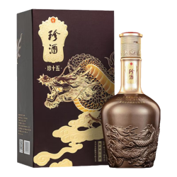 珍酒 珍十五 珍藏龙年 53度 500ml 单瓶装