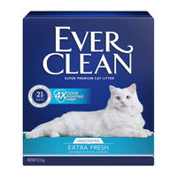 铂钻Ever Clean_【升级】蓝标除臭膨润土猫砂无香款10L