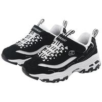 SKECHERS 斯凯奇 D'LITES系列 996212L 儿童休闲运动鞋 黑色/白色 32
