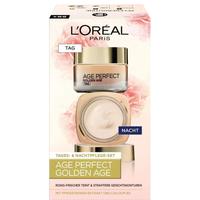L'OREAL PARIS巴黎欧莱雅 Age Perfect 系列 金致臻颜面霜套装(日霜50mL+晚霜50mL)