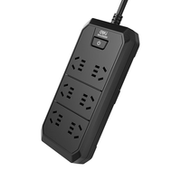 deli 得力 18335(02) 新国标多孔插排 六位五孔 2m