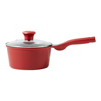红厨陶瓷小奶锅平底不粘锅无涂层婴儿辅食锅煮泡面热汤奶锅18cm 【陶瓷不粘】奶锅 18cm