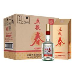 五粮春 五粮液股份五粮春第二代23-25年52度浓香型白酒500ml*6瓶原箱陈年酒中秋