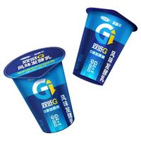 益糖平 0添加蔗糖酸奶风味发酵乳塑料杯装145gx3/盒