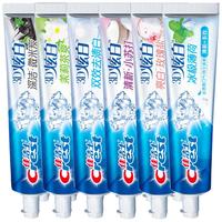 佳洁士 3D炫白牙膏去黄清新家庭囤货170g*6支