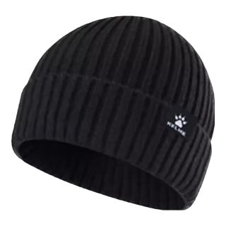 卡尔美（KELME）帽子针织帽男女冬季保暖毛线帽运动跑步滑雪帽骑行防风防寒棉冷帽