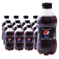 百事箱包 Pepsi 百事（PEPSI）迷你小瓶便携碳酸饮料合集 300ML*12瓶