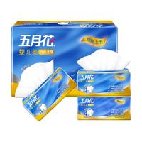 may flower 五月花 婴儿柔 特级柔厚抽纸 4层*90抽*6包(小规格)