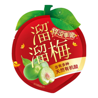 溜溜梅320g西梅休闲解馋梅子零食大礼包 320g溜溜梅显眼包财神款