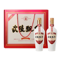 武陵酒 尊享版 飘香 53%vol 酱香型白酒 500ml*2瓶 双支装