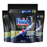 finish 亮碟 极净洗碗凝珠量子洗碗机专用洗碗西门子3袋装